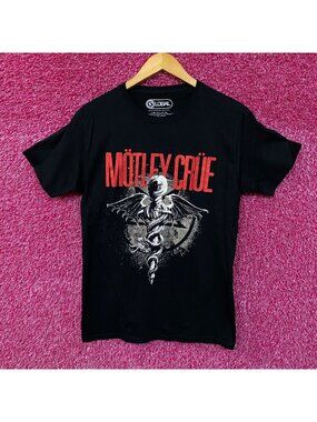 Motley Crue Dr Feel Good Album Art Heavy Metal Band Tee S